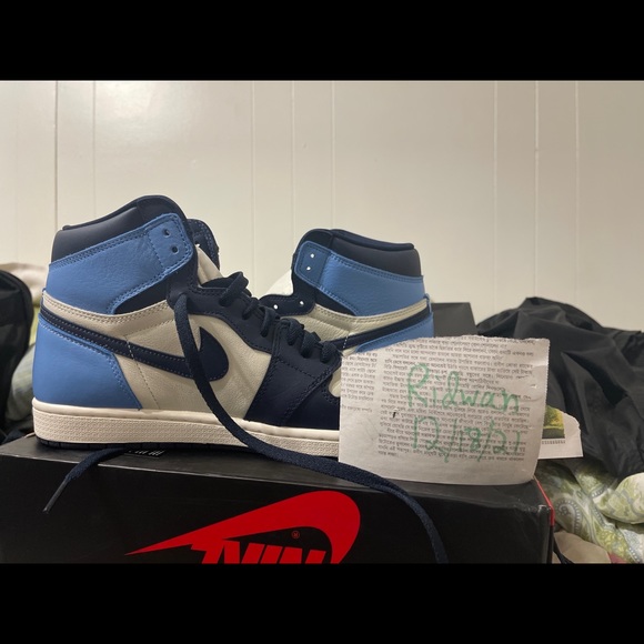 AJ1 RETRO HIGH OBSIDIAN - Picture 9 of 10